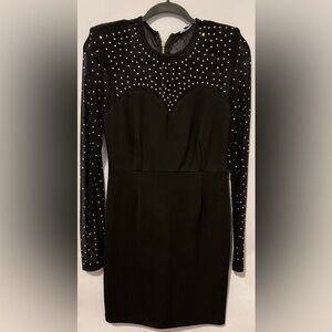 Long Sleeve Black Dress